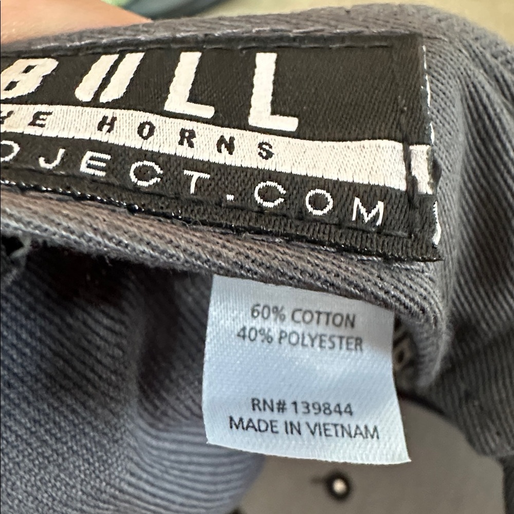 NOBULL Gray Baseball Snapback Cap - image 6